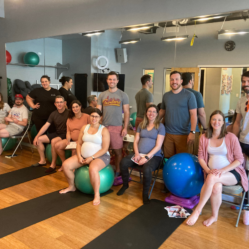 Prenatal Strength on the Ball